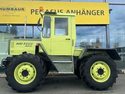 Mercedes Benz MB Trac 800 H-Gutachten Oldtimer Schlepper