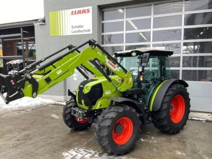 Claas ELIOS 210 Classic mit Frontlader FL40e, Beifahrersitz tional