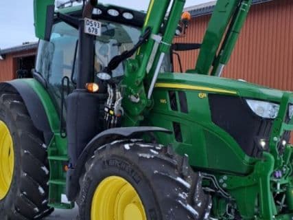 John Deere 6R 185 LÆSSER, FRONTLIFT, AUTOTRAC READY
