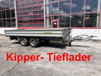 Humbaur htk105024 Tandemkipper- Tieflader