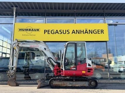 Takeuchi TB260 Kompaktbagger  Powertilt MS- Aufnahme