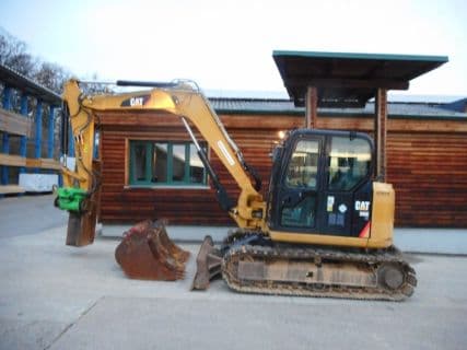 Cat 308ECR ( 8.330kg ) POWERTILT, hydr. SW, 4 Löffel