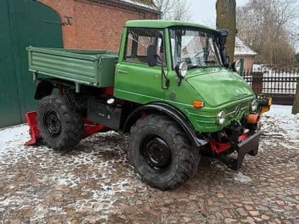 Mercedes-Benz 406 Forst Seilwinde Werner Funk Bj. 77 TÜV Kipper Zapfwell