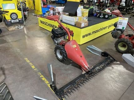 Aebi AM 9 mit Fingerbalken 160cm und Luftreifen