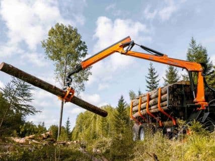 MTM Rückewagen 10 17 Tonnen, 7,1m 9m Forstkr