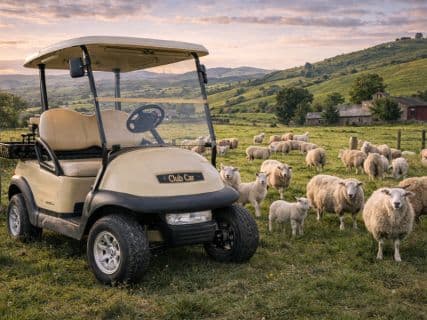 Club Car Precedent mit Pritsche und Licht