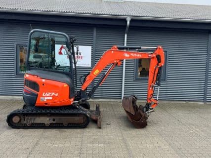 Kubota U 27-4 Tiltman med hydraulisk s40