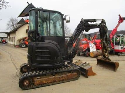Yanmar VIO 33-U mit mechan. MARTIN-Schnellwechsler +