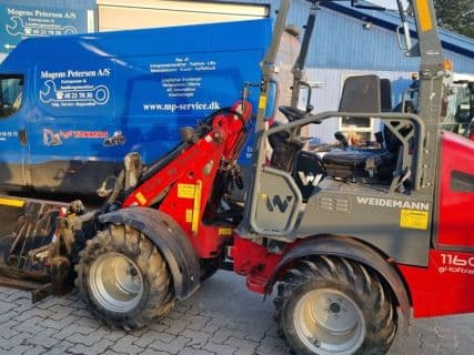 Weidemann 1160 e-hoftrac el maskine  1160 E-Hoftrac
