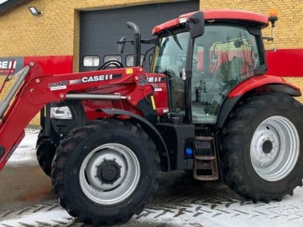 Case IH MAXXUM 115 med LRZ120 frontlæsser