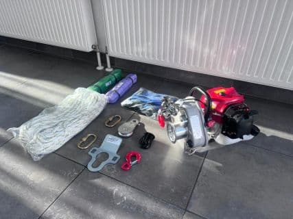 Portable Winch PCW 4500 Profi Set