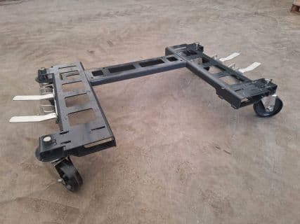 Kverneland Abstellräder mit Rahmen