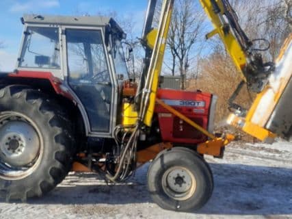 Massey Ferguson 390T Hi Line 12-12 med FM armklipper