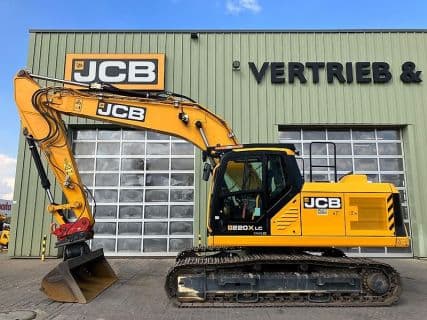 JCB 220X mit Wolff Abbruchgitter