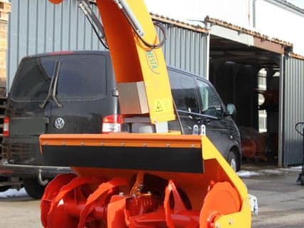 Westa 4550 Schneefräse Frässchleuder Kubota Hako