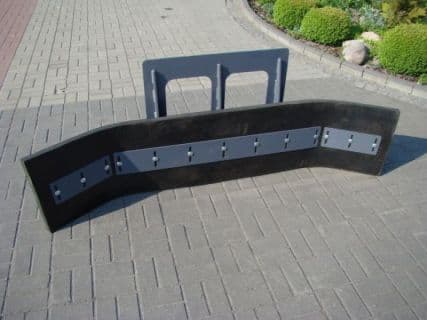 Fuchs Gummischieber für Hoflader & FL 150 300 cm NEU