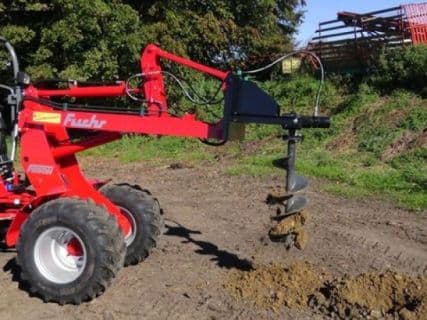 Fuchs Erdbohrer für Hoflader & Frontlader