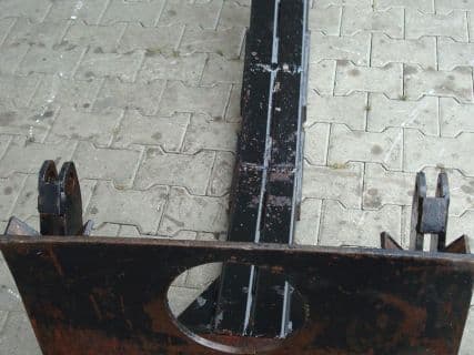 Hauer Schubrahmen und Schneepflugplatte