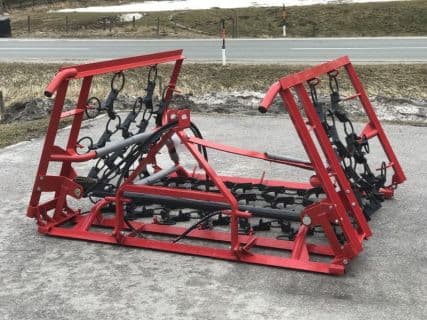 Stekro Wiesenegge 4m, 4-Reihig hydraulisch