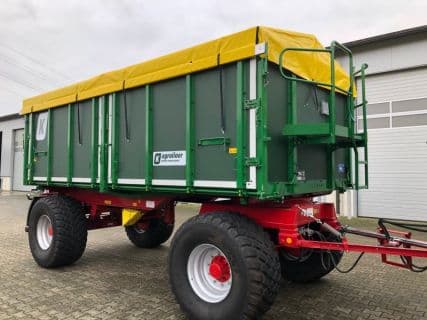 Kröger 18to 560er bereift 3 Schieber Interne Nr. 40769