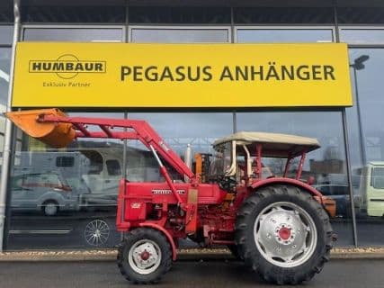 IHC 353 F4 Schlepper Traktor Oldtimer Frontlader H- Kennzeichen