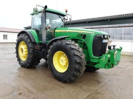 John Deere 8420 nur 9680 std., lastschaltgetriebe