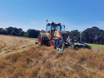 Kersten Dpelmesser Mähwerk Mähbalken Balkenmähwerk Funkraupe
