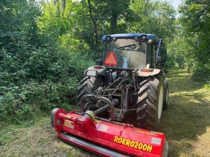Omarv Schlegel Heck   Mäher Roero 200 H