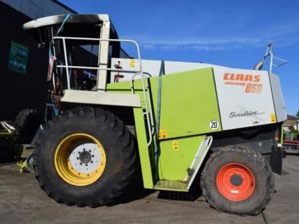 Claas Jaguar 860 Overdrive *Brandschaden*