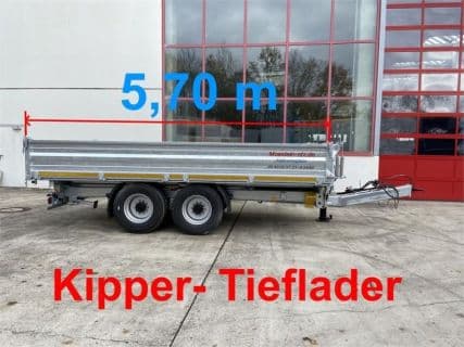 Möslein TTD 14 5,70 14 t Tandem- Kipper Tieflader 5,70