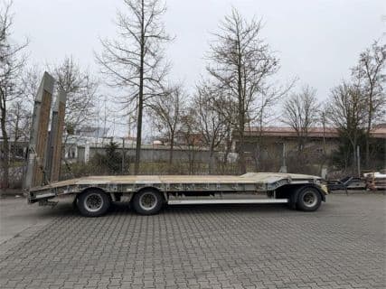 Humbaur HTD 30 3 Achs Tieflader, Wenig Benutzt