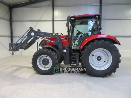 Case IH Maxxum 125 m. Stoll FL, 2560 Stunden