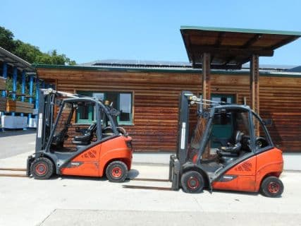 Linde 2 Stk H25T-02 Tripl 5,31m