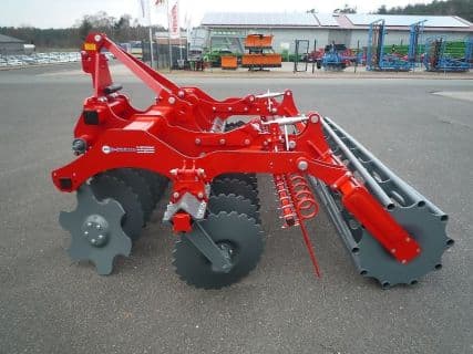 Unia Ares XL 3,00 m, Ø560mm Scheiben, Federstriegel, Roh