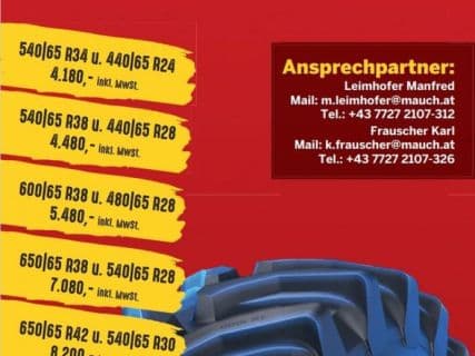 Trelleborg Mauch Reifenaktion