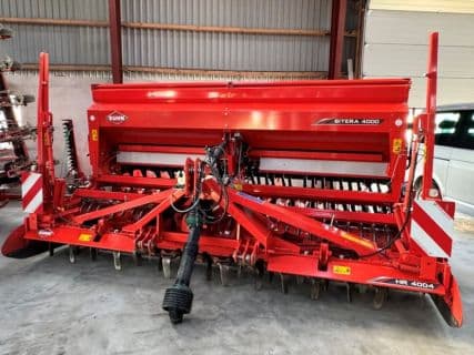 Kuhn HR 404 rotorharve Sitera 4000 rotorsæt monteret Sitera så