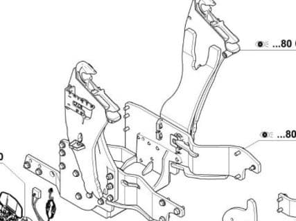 Claas Frontladerkonsolen Arion 6x0 Hexashift A76
