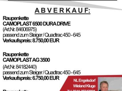 Goodyear Quadtrac Raupenketten