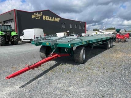 PLATEAU TRAINE LOURD 6 roues 11.40 BG