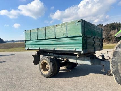 LKW-Kipper, 1-Achsanhänger, Kipper