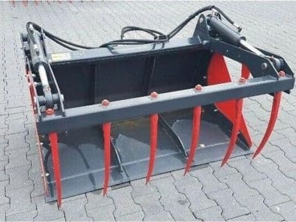 Krokodilschel Mistgabel Frontladergabel Schel