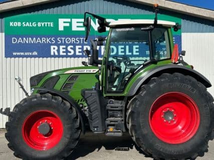 Fendt 516 Vario S4 Power Plus  Få timer + Luft
