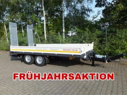 Möslein TTT 13- 6,28 Weiß Neuer Tandemtieflader 13 t GG
