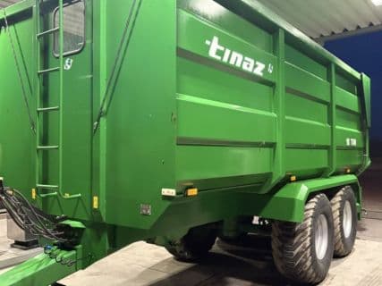 Tinaz 18 tons bagtipvogne
