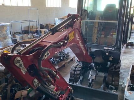 Yanmar SV 15 VT , Abverkaufsaktion im März wegen Betriebsnach