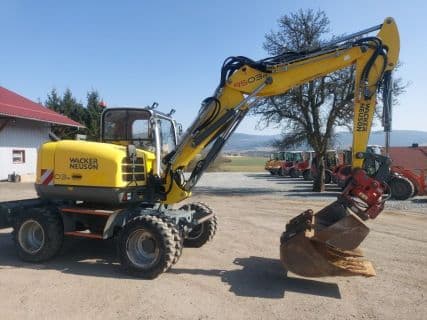 Wacker Neuson 9503 mit Powertilt