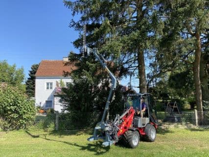 Frontoni Spider Ausleger mit Heckenschere