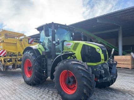 Claas Axion 870 CMATIC  CEBIS