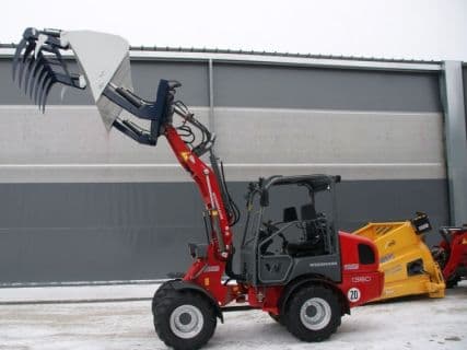 SAT- Hochauskippgreifschaufel-