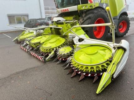 Claas ORBIS 750 AC AUTO CONTOUR, 10-reiher, für Jaguar, repariert, ein